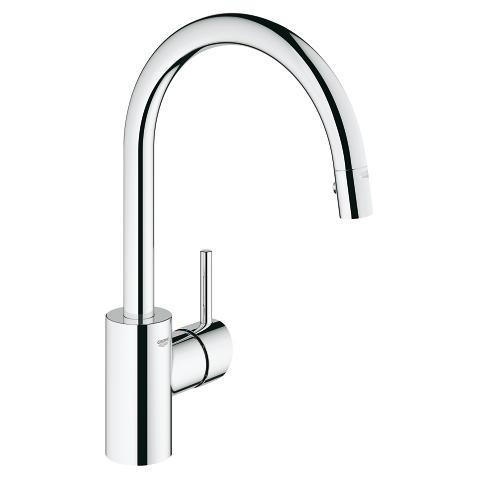 Grohe Miscelatore Cucina Con Doccetta.Minta Touch Di Grohe Il Miscelatore Con Bocca Girevole E Doccetta Estraibile Ha Comandi Touch Control Grohe Red Miscelatore Monocomando Lavello Con Sistema Di Acqua Bollente Istantanea Miscelatore Cucina 16730 Cromo Doccetta